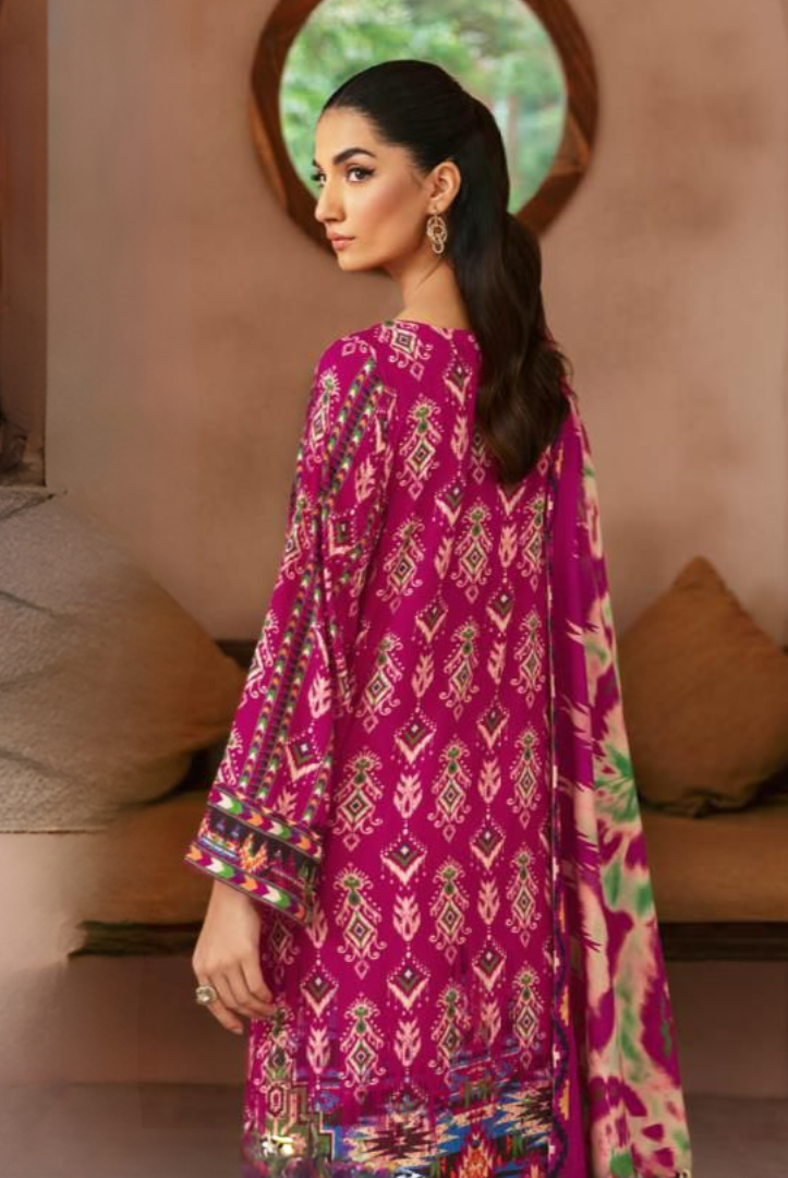 3 Piece Stitched RIWAJ  by Ramsha  Viscose Collection  Vol-03  J-308