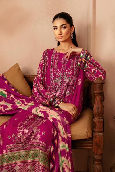 3 Piece Stitched RIWAJ  by Ramsha  Viscose Collection  Vol-03  J-308