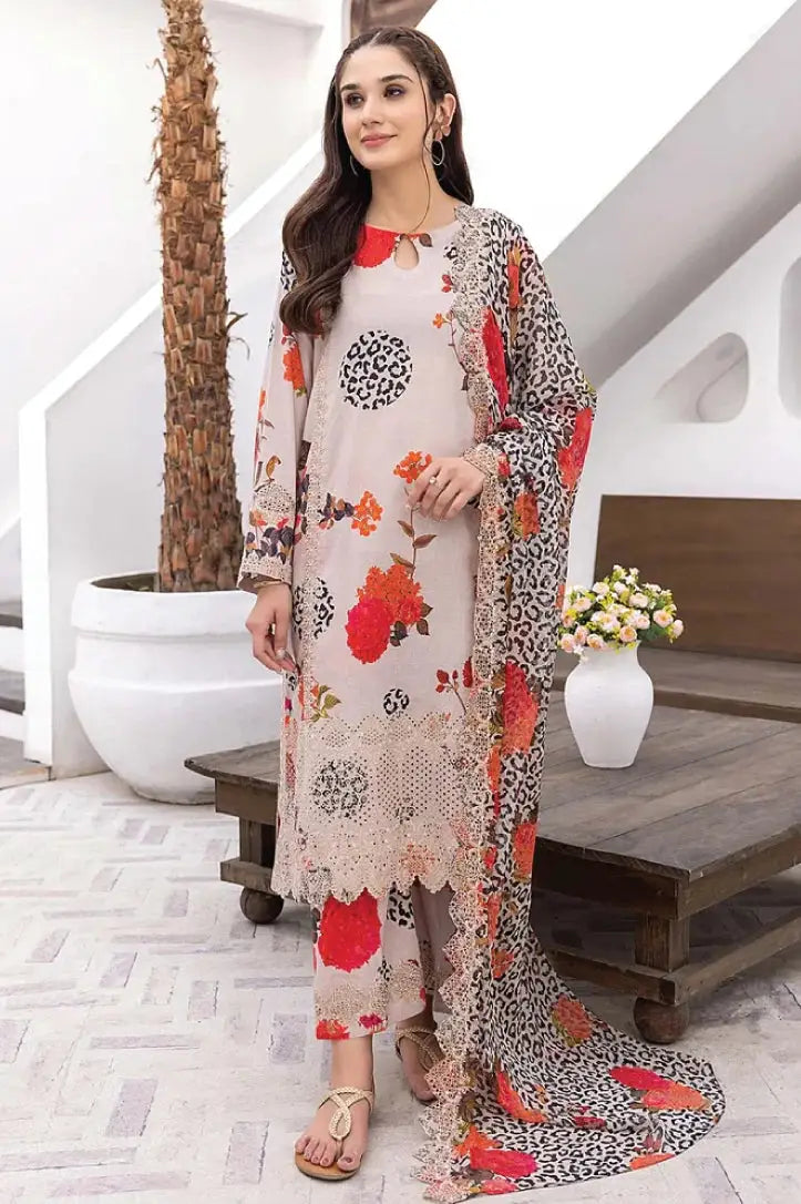 Rang-e-Bahar By Charizma 3 Piece Stitched Suit - 11