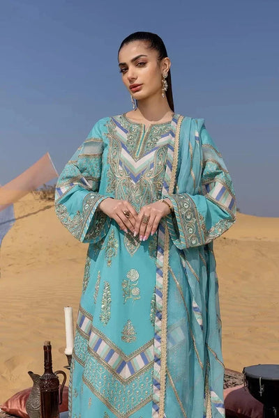 Reem By Charizma 3 Piece Stitched Suit - 02