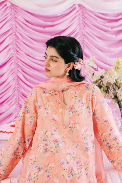 Rinesa By Ayzel 3 Piece Stitched Suit - AMEL