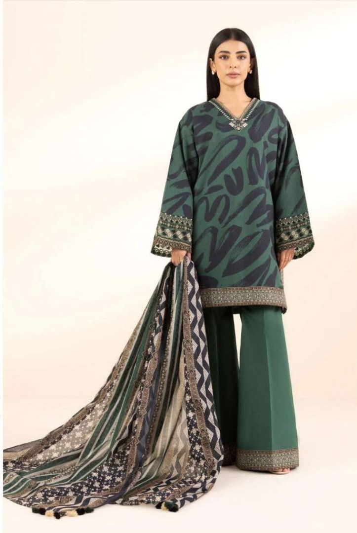 3 Piece Stitched  Printed Lawn Suit  by SAPPHIRE Vol-3 - 04