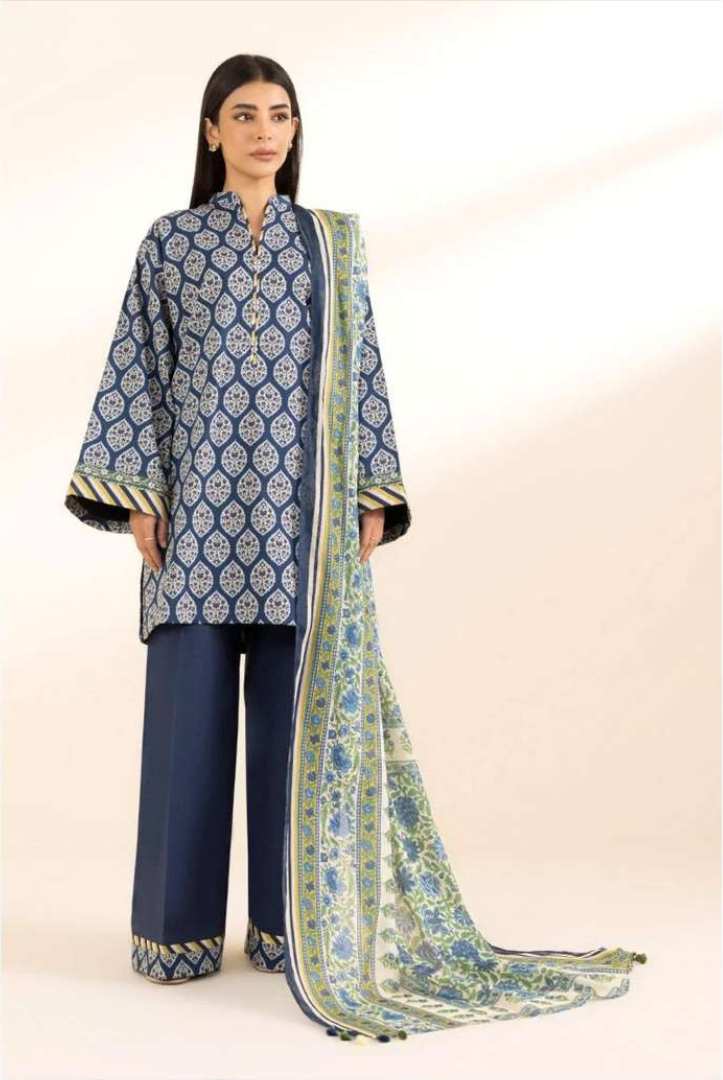 3 Piece Stitched  Printed Lawn Suit  by SAPPHIRE Vol-3 - 06