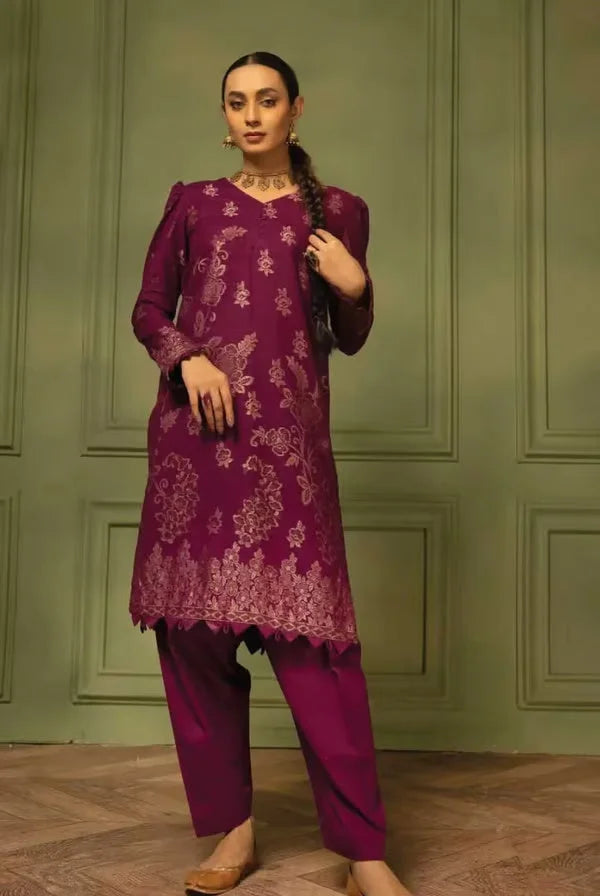 Safa By Johra 2 Piece Stitched Suit – 02
