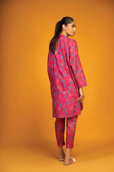 Sahar Print Edit 2 Piece Stitched Suit - 02