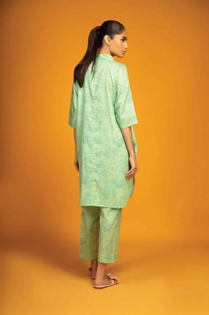 Sahar Print Edit 2 Piece Stitched Suit - 03