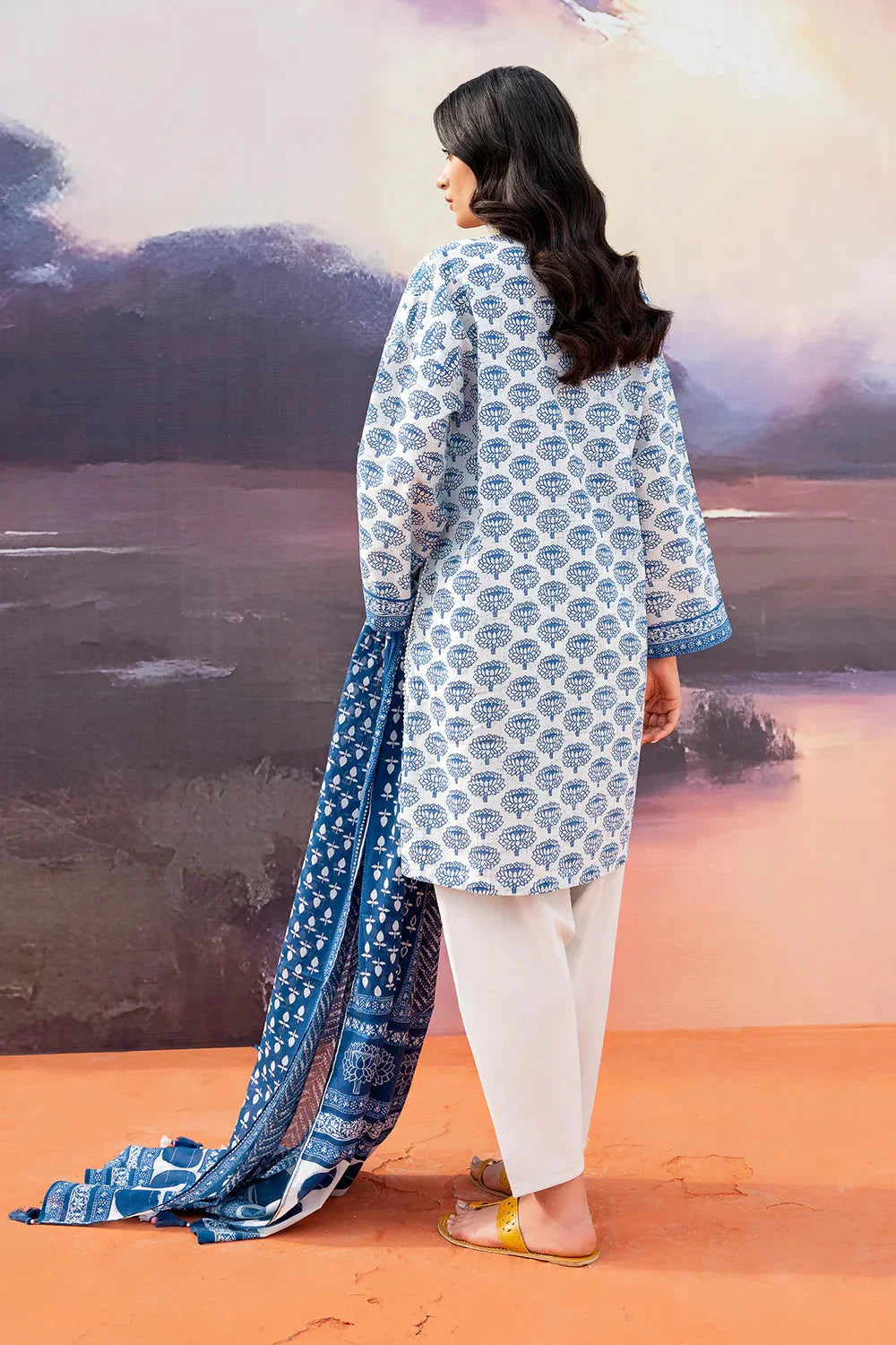 Sahar Print Edit 3 Piece Stitched Suit - 02