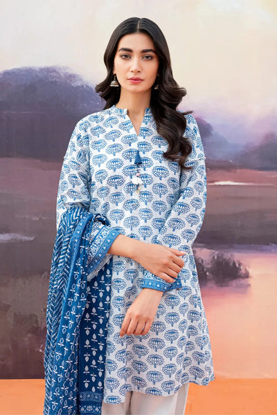 Sahar Print Edit 3 Piece Stitched Suit - 02