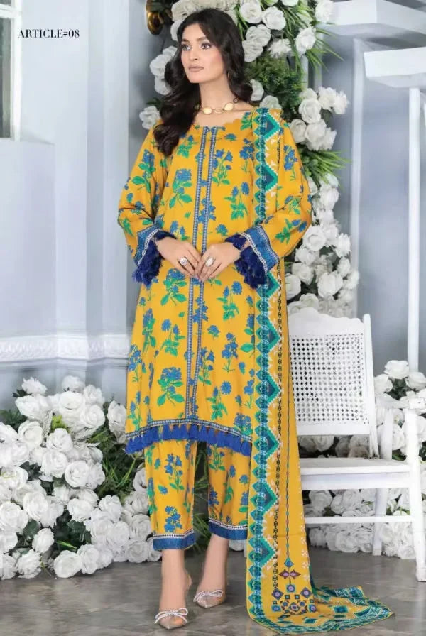 Sakina's By Anarkali 3 Piece Stitched Suit – 04