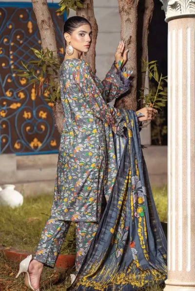 Sakina Anarkali 3 Piece Stitched Suit – 07