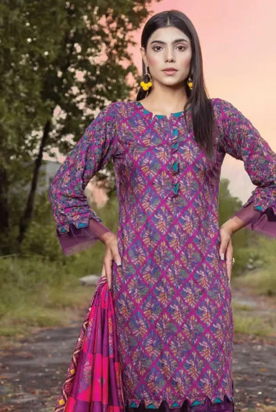 Sakina Anarkali 3 Piece Stitched Suit – 04