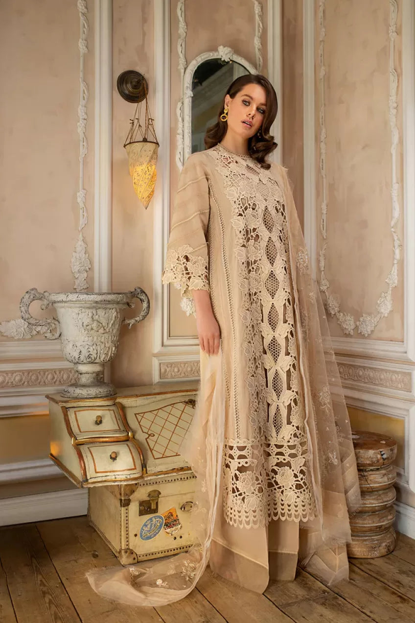 3 Piece Stitched Suit Luxury Lawn By Sobia Nazir - AN-00716