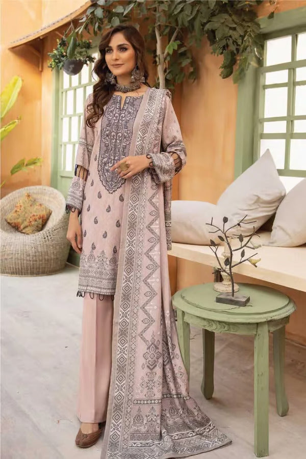 Johra Zamurd 3 Piece Stitched Suit – 03