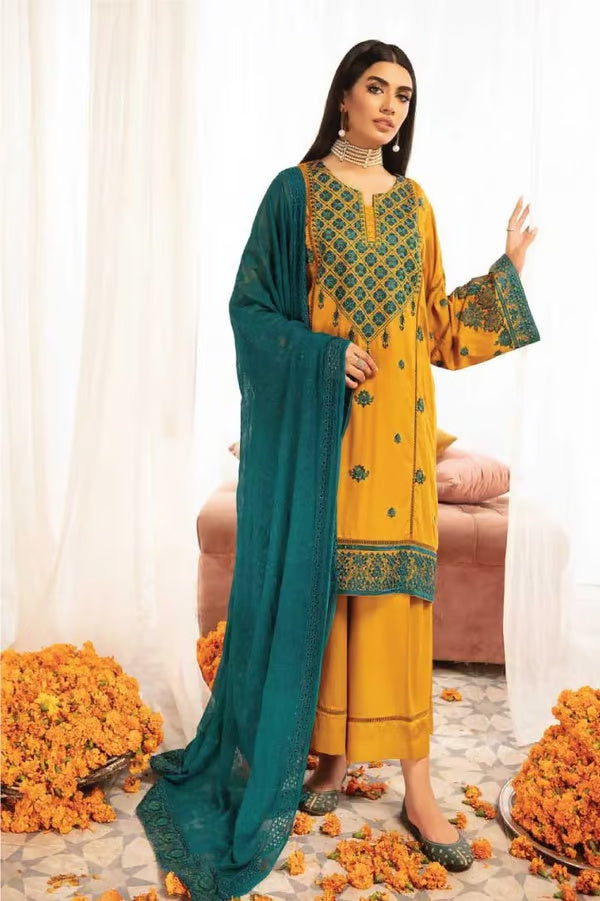 Johra Chaap 3 Piece Stitched Suit – 04