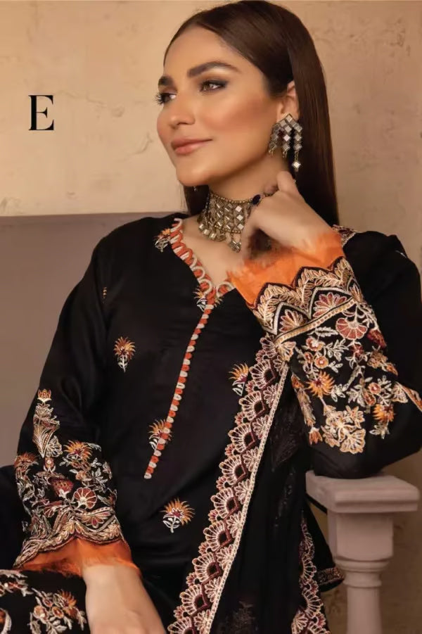 Parisa Johra 3 Piece Stitched Suit – 06