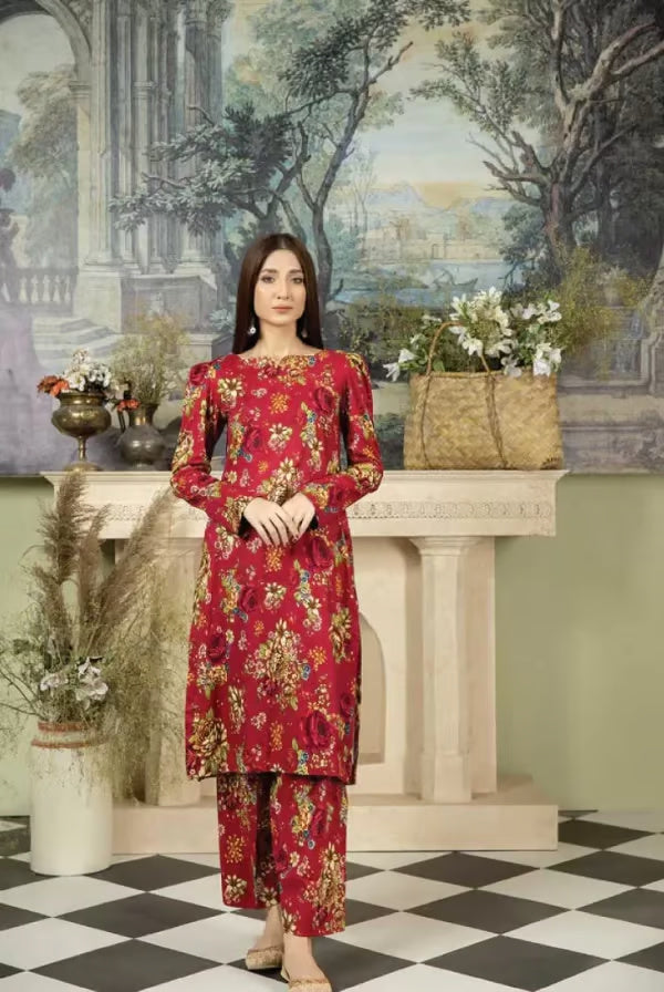 Laaj By Johra 2 Piece Stitched Suit – 10