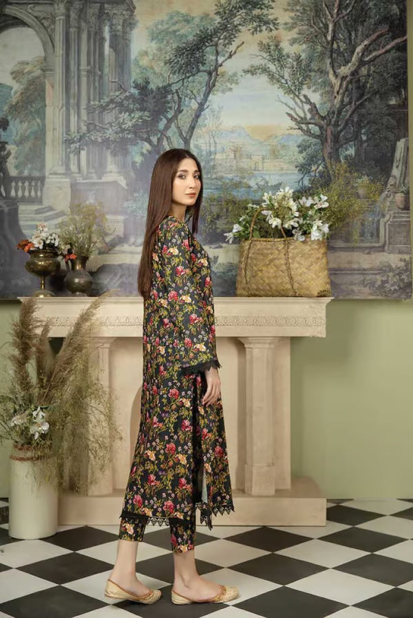 Laaj By Johra 2 Piece Stitched Suit – 08