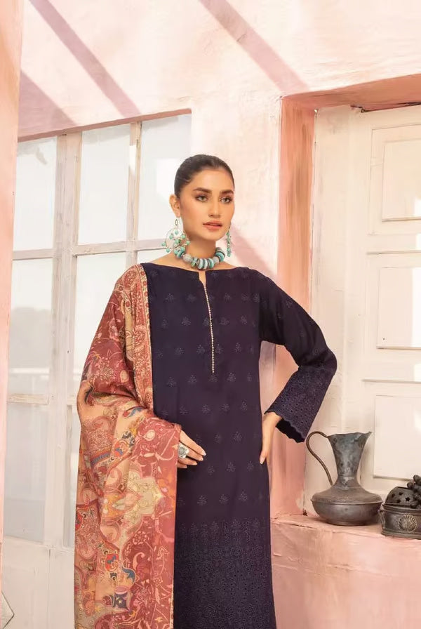 Zarqa Johra 3 Piece Stitched Suit – 08