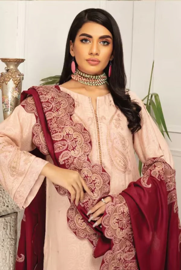 Royal Johra 3 Piece Stitched Suit – 02