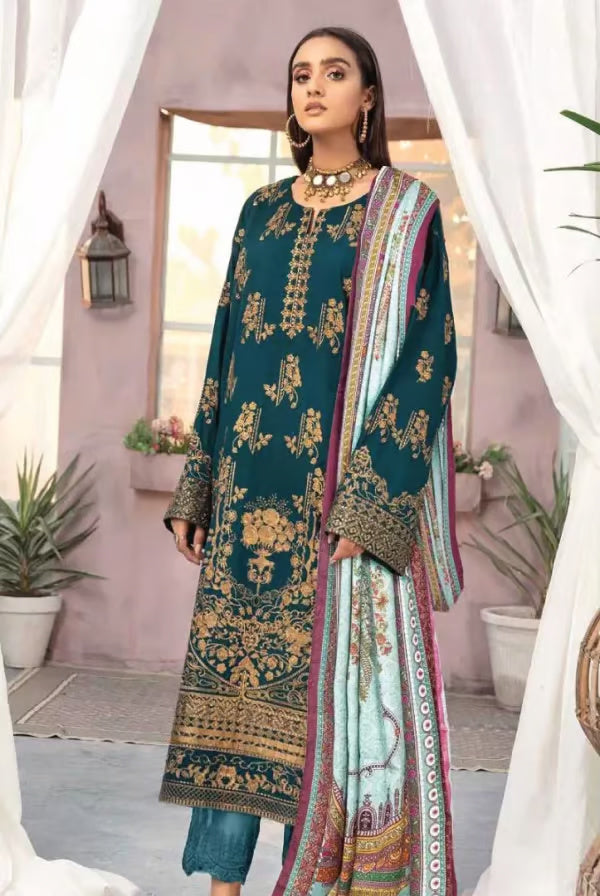 Wagma By Johra 3 Piece Stitched Suit – 07