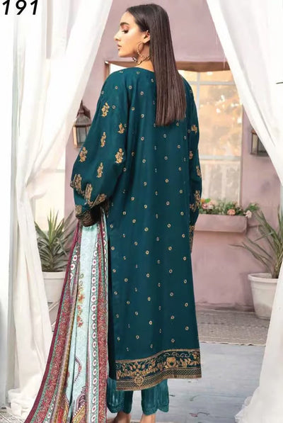 Wagma By Johra 3 Piece Stitched Suit – 07