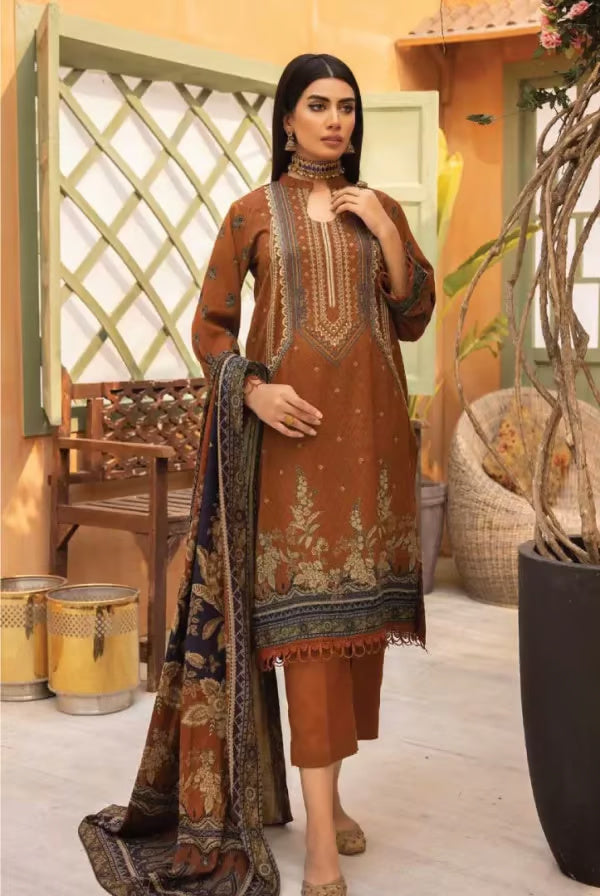 Zarqoon By Johra 3 Piece Stitched Suit – 06