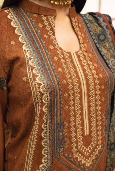 Zarqoon By Johra 3 Piece Stitched Suit – 06