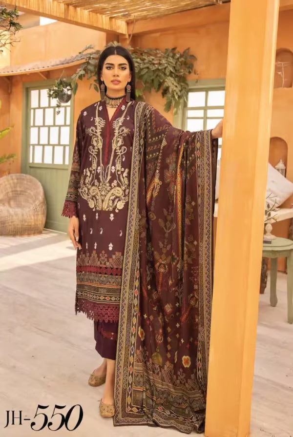 Zarqoon By Johra 3 Piece Stitched Suit – 05