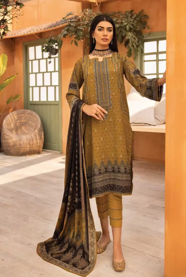 Zarqoon By Johra 3 Piece Stitched Suit – 01