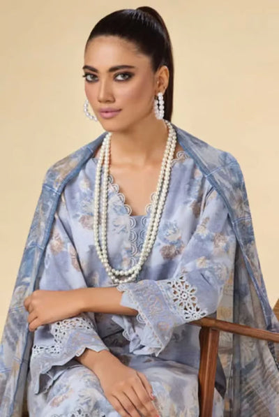 Tehzeeb Riaz 3 Piece Stitched Suit – 01