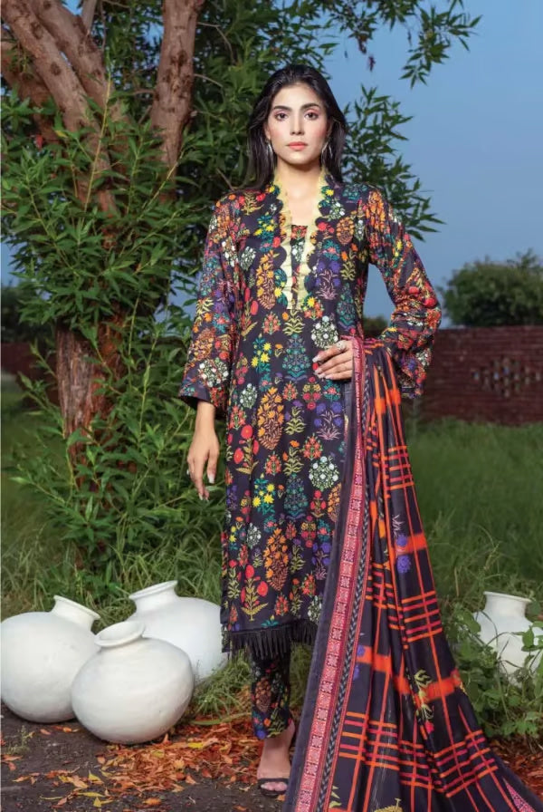 Sakina Anarkali 3 Piece Stitched Suit – 10