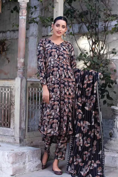 3 Piece Stitched Suits By Ehala Tawakkal - 06