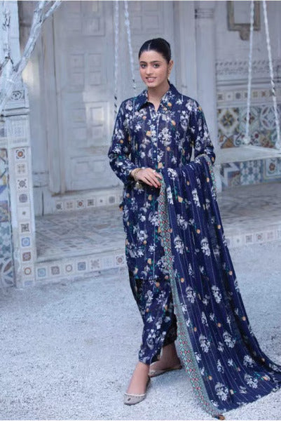 3 Piece Stitched Suits By Ehala Tawakkal - 03