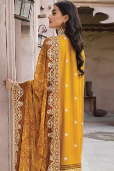 3 Piece Stitched Suits By Johra Sila - 01