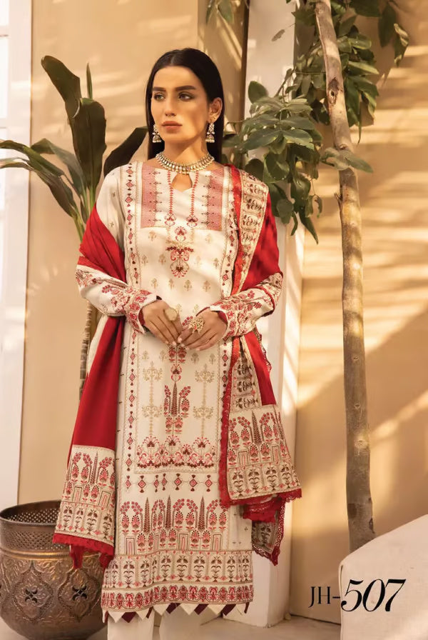 3 Piece Stitched Suits By Johra Arzin - 06