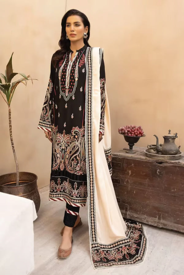 3 Piece Stitched Suits By Johra Arzin - 04